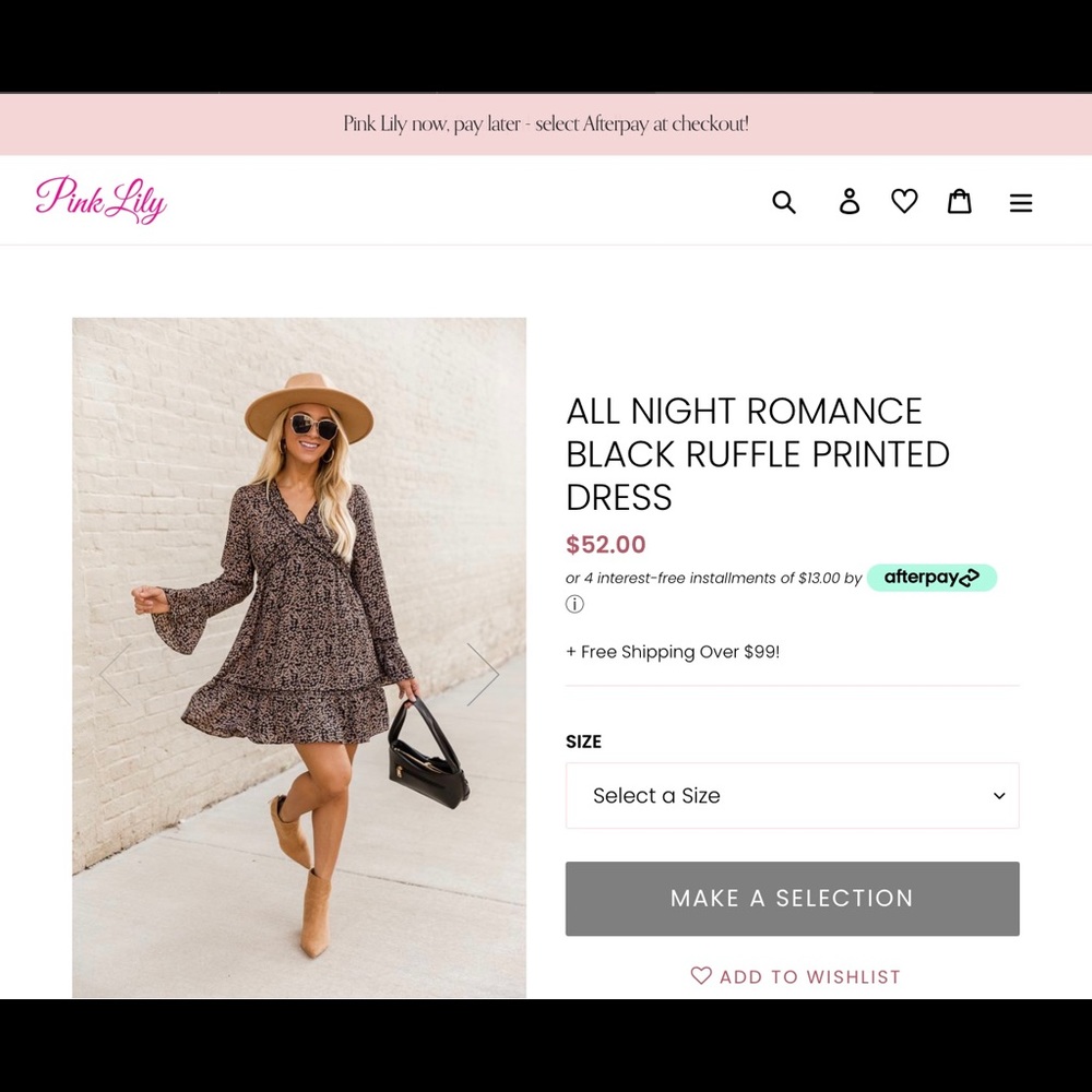 All Night Romance dress by Pink Lilly BNWT - Picture 4 of 10